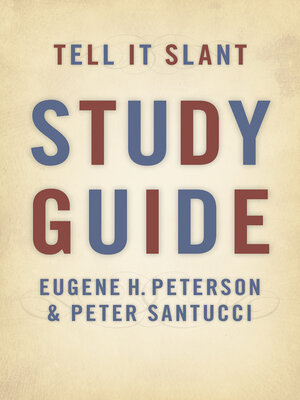 cover image of Tell It Slant Study Guide